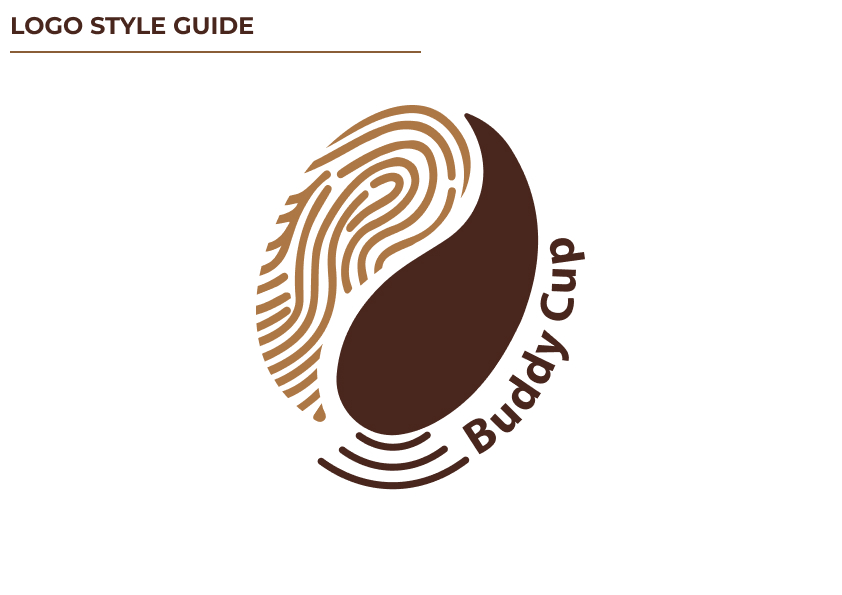 logo style guide Buddy Cup